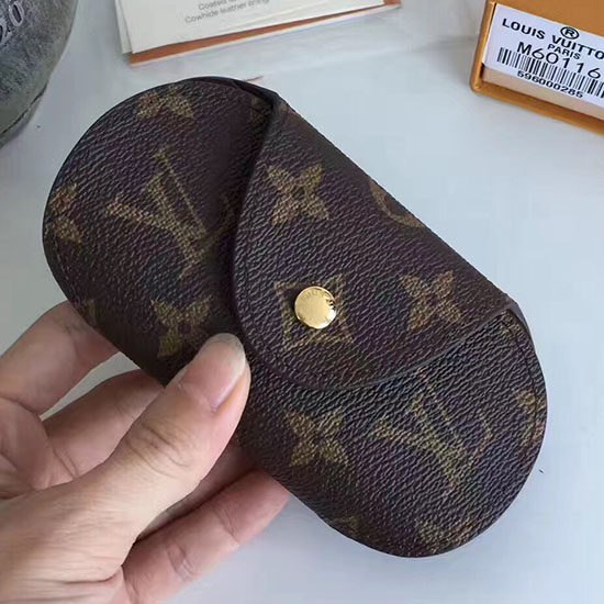 Portachiavi Rotondo Louis Vuitton In Tela Monogram Gm M60116