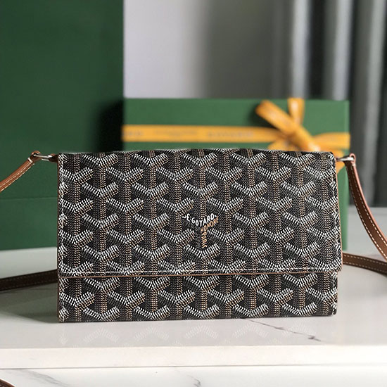 Portafoglio Continentale Goyard Varenne G02019 Marrone