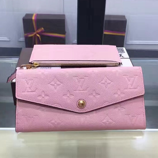 Portafoglio Louis Vuitton Con Stampa Monogramma Rosa M60565