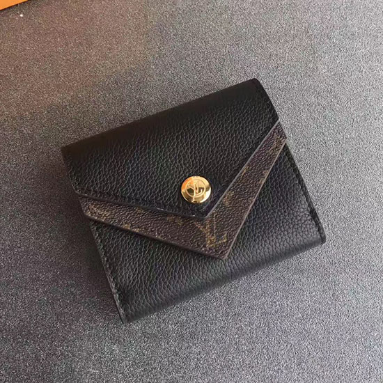 Portafoglio Louis Vuitton Double V Compatto Noir M64419