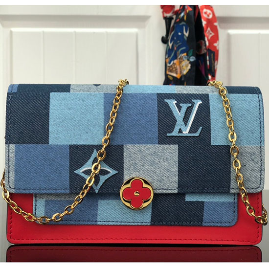 Portafoglio Louis Vuitton Flore Con Catena M69036