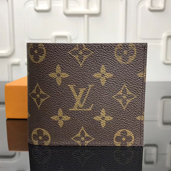 Portafoglio Louis Vuitton In Tela Monogramma Marco M62288