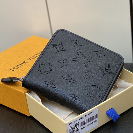 Portafoglio Louis Vuitton Zippy Compatto Nero M81558