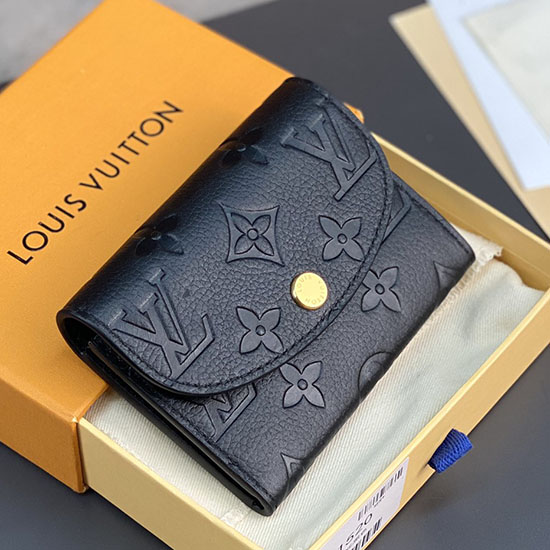 Portamonete Louis Vuitton Rosalie Nero M81520