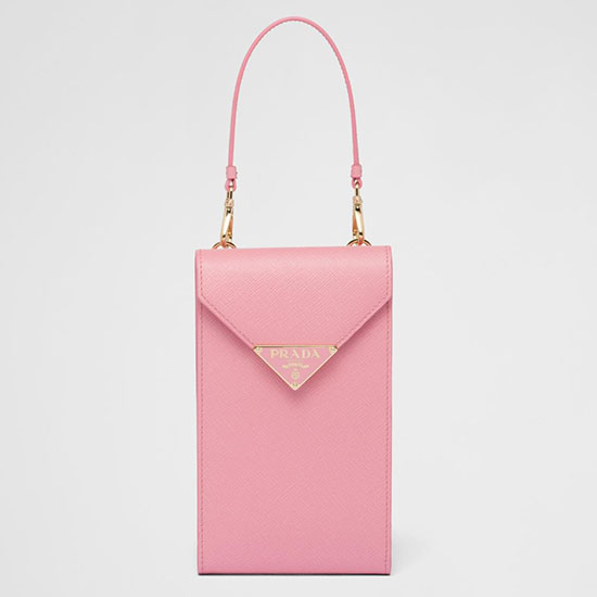 Prada Miniborsa In Pelle Saffiano Rosa 1bp050