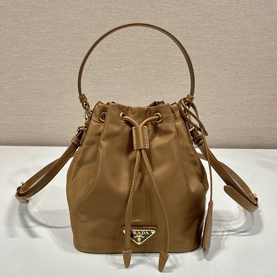 Prada Riedizione 1978 Miniborsa In Re-nylon Marrone 1be067