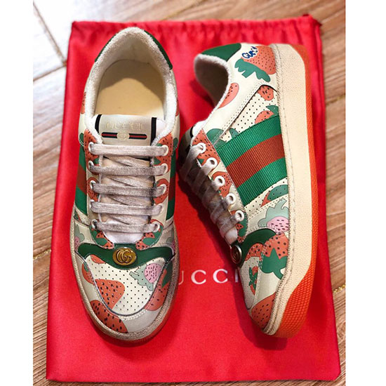 Sneaker Da Donna Screener Gucci Fragola 570442