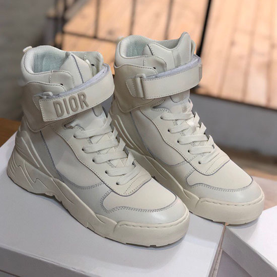 Sneaker Dior In Pelle Di Vitello Bianca D10051