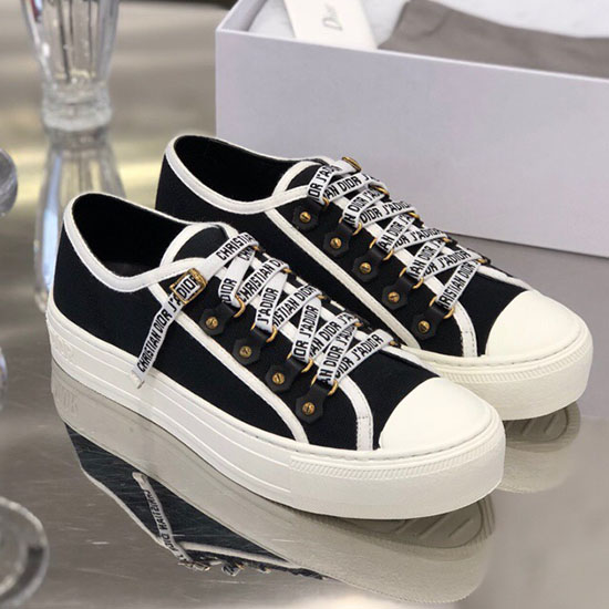 Sneaker In Tela Dior Nera Ds09101