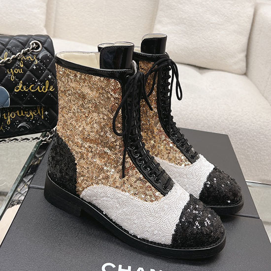 Stivali Chanel Con Paillettes Snc111401