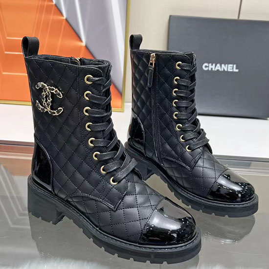 Stivali In Pelle Chanel Snc090839