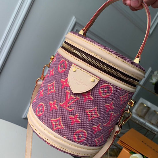 Tela Monogram Louis Vuitton Rosa Cannes M43986