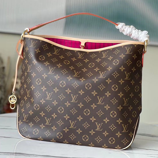 Tela Monogramma Louis Vuitton Delizioso Mm Rosa M50156