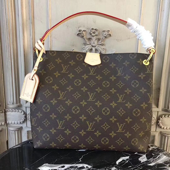 Tela Monogramma Louis Vuitton Grazioso Pm Beige M43701