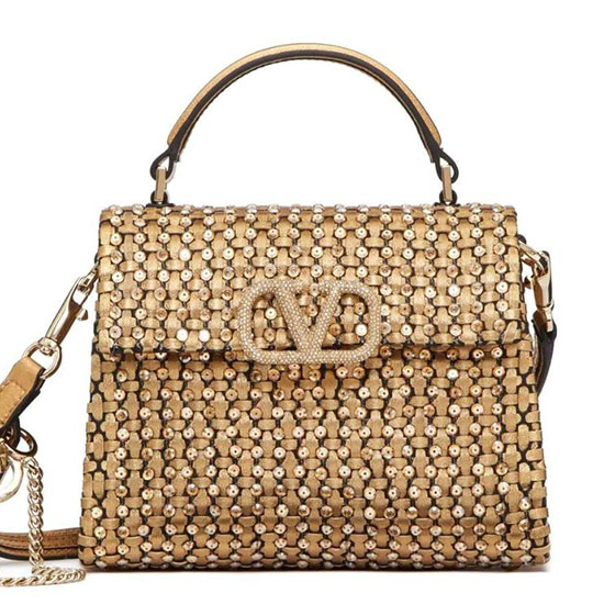 Valentino Borsa Vsling Piccola Oro V0066