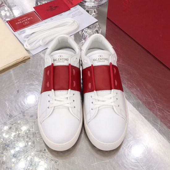 Valentino Garavani Sneakers In Pelle Bianche Vs19066