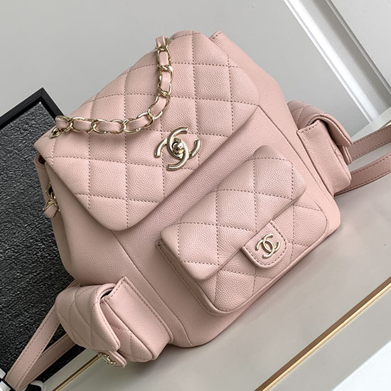 Zaino Chanel Rosa Chiaro As4398