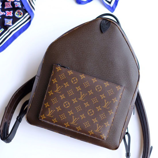 Zaino Louis Vuitton In Pelle Taiga M30583