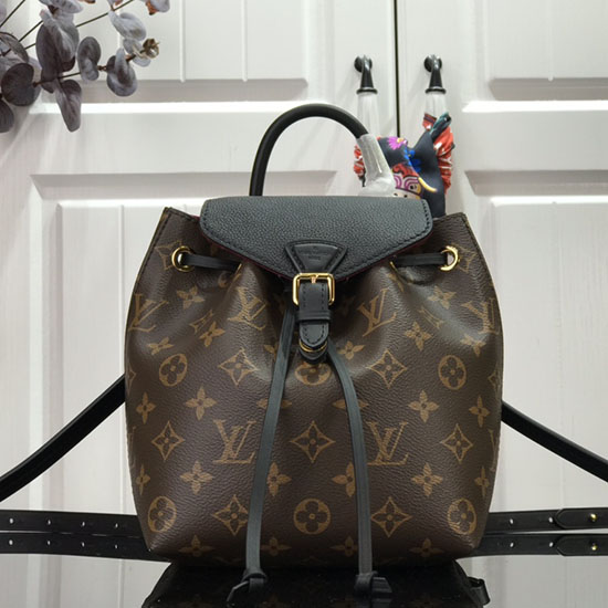 Zaino Louis Vuitton Montsouris Bb Nero M45502