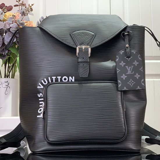 Zaino Louis Vuitton Montsouris Nero M23099