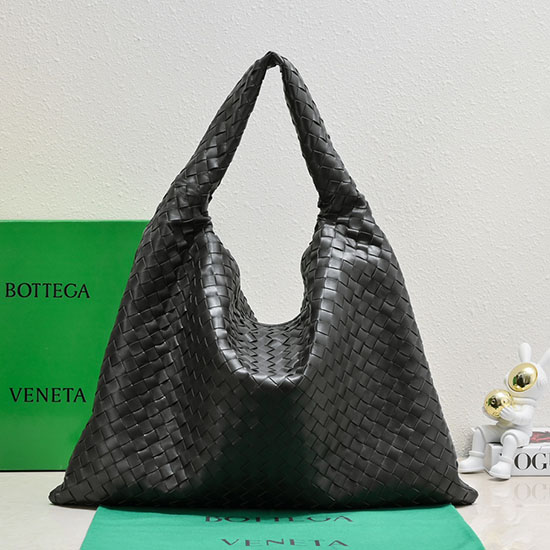 Bottega Veneta голяма чанта през рамо от хмел кафе 763970