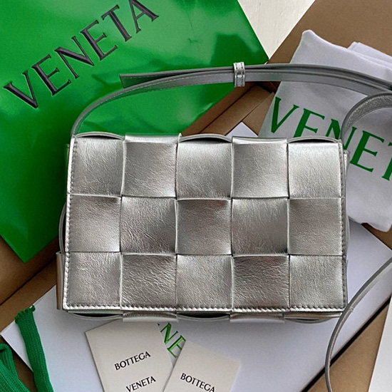 Bottega Veneta касета от агнешка кожа B578027