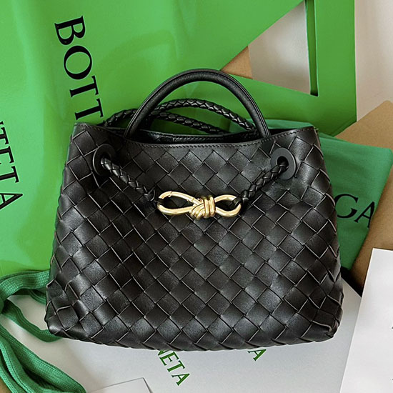 Bottega Veneta малка Andiamo Tote Bag кафе B74356