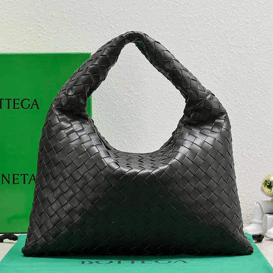 Bottega Veneta малка чанта за през рамо от хмел кафе 763966