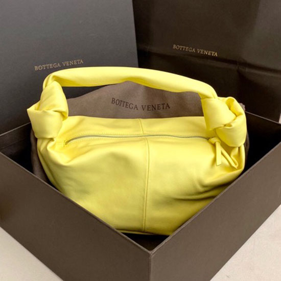 Bottega Veneta мини чанта Sherbert от телешка кожа B629635