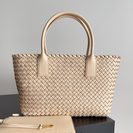 Bottega Veneta среден кабат пъпеш измит B608810