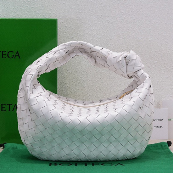 Bottega Veneta тийнейджър джоди бяла B690225