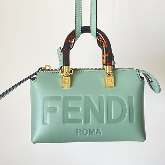 Fendi By The Way мини чанта синя F052201