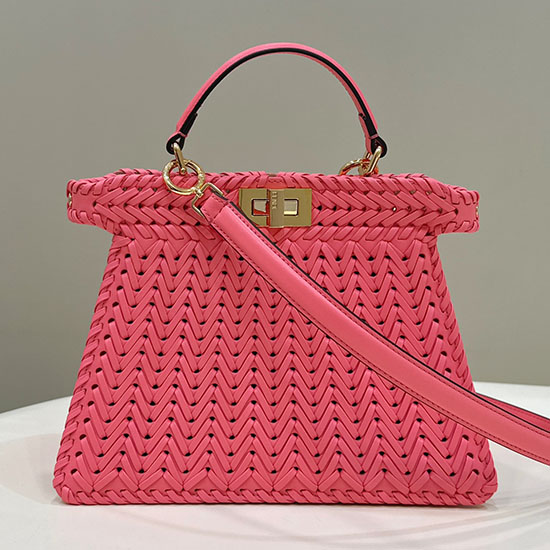 Fendi Peekaboo Iseeu малък розов F80138