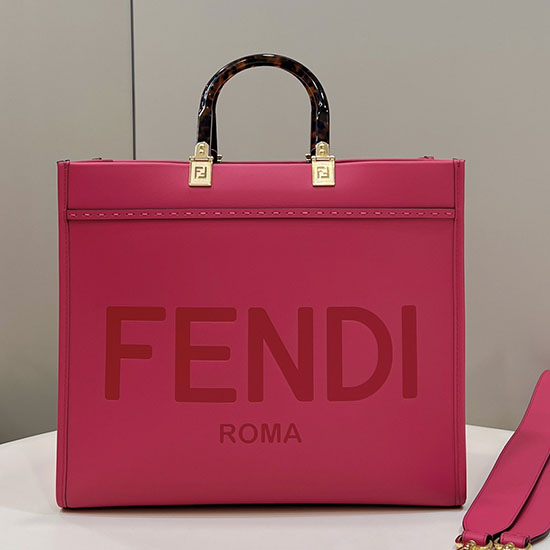 Fendi средно слънчева чанта роза F8266