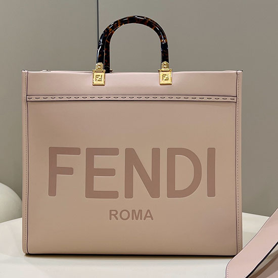 Fendi средно слънчева чанта розова F8266