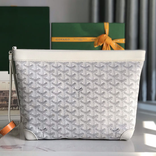 Goyard Conti Pouch Pm бял Gy020233