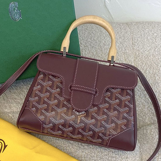 Goyard Mini Saigon бордо G6006