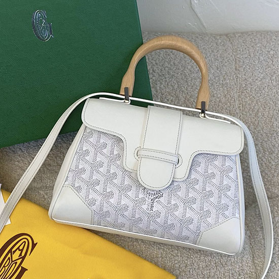 Goyard Mini Saigon бял G6006