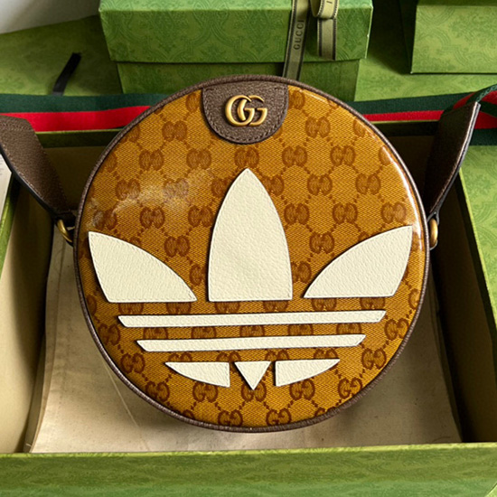 Gucci Adidas X Gucci Ophidia малка чанта през рамо 702640