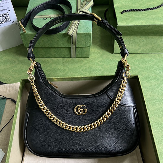 Gucci Aphrodite малка чанта през рамо черна 731817