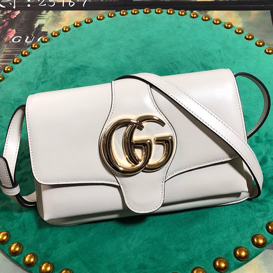 Gucci Arli малка чанта през рамо бяла 550129