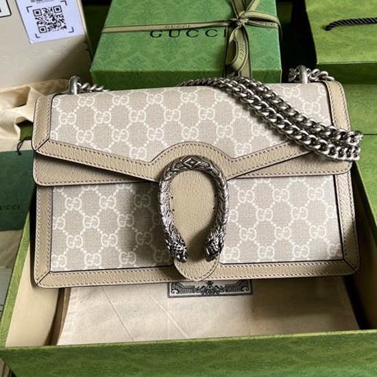 Gucci Dionysus малка чанта през рамо бяла 400249