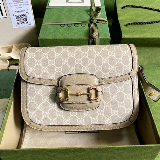 Gucci Horsebit 1955 малка чанта през рамо 602204