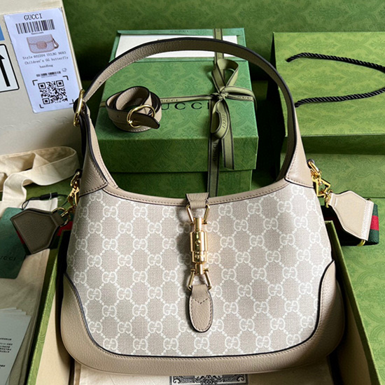 Gucci Jackie 1961 малка чанта през рамо Gg 678843