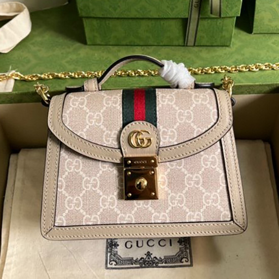 Gucci Ophidia Gg мини чанта през рамо 696180