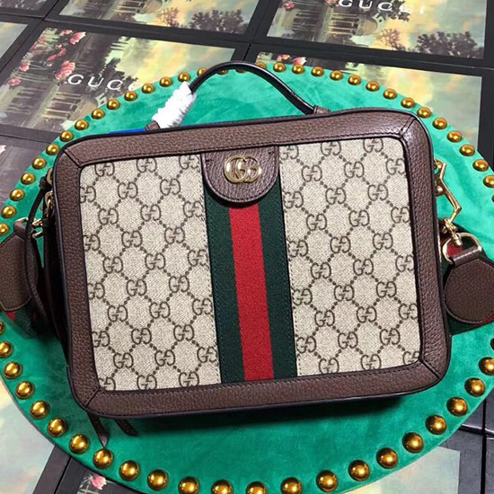 Gucci Ophidia малка Gg чанта през рамо 550622