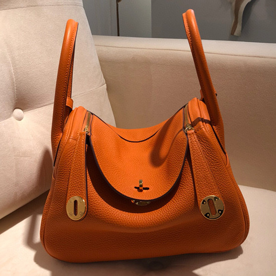 Hermes Togo кожена чанта линди Hl26308