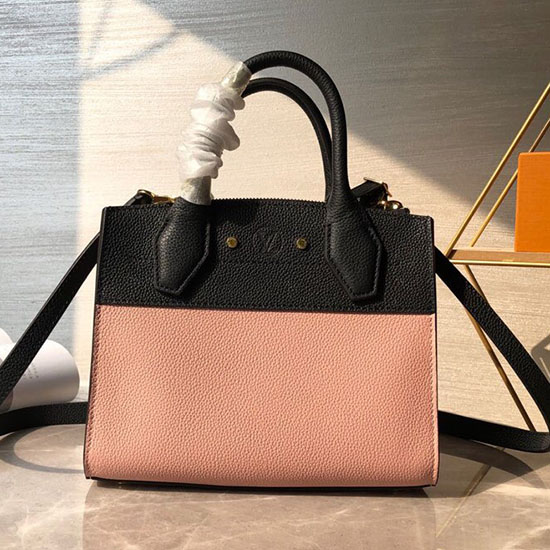 Louis Vuitton City Steamer мини червено и черно M53804