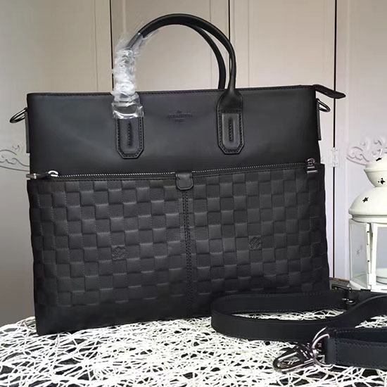 Louis Vuitton Damier Infini кожа 7 дни в седмицата N41565