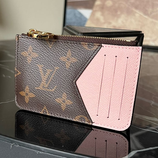 Louis Vuitton Romy картодържател розов M81881